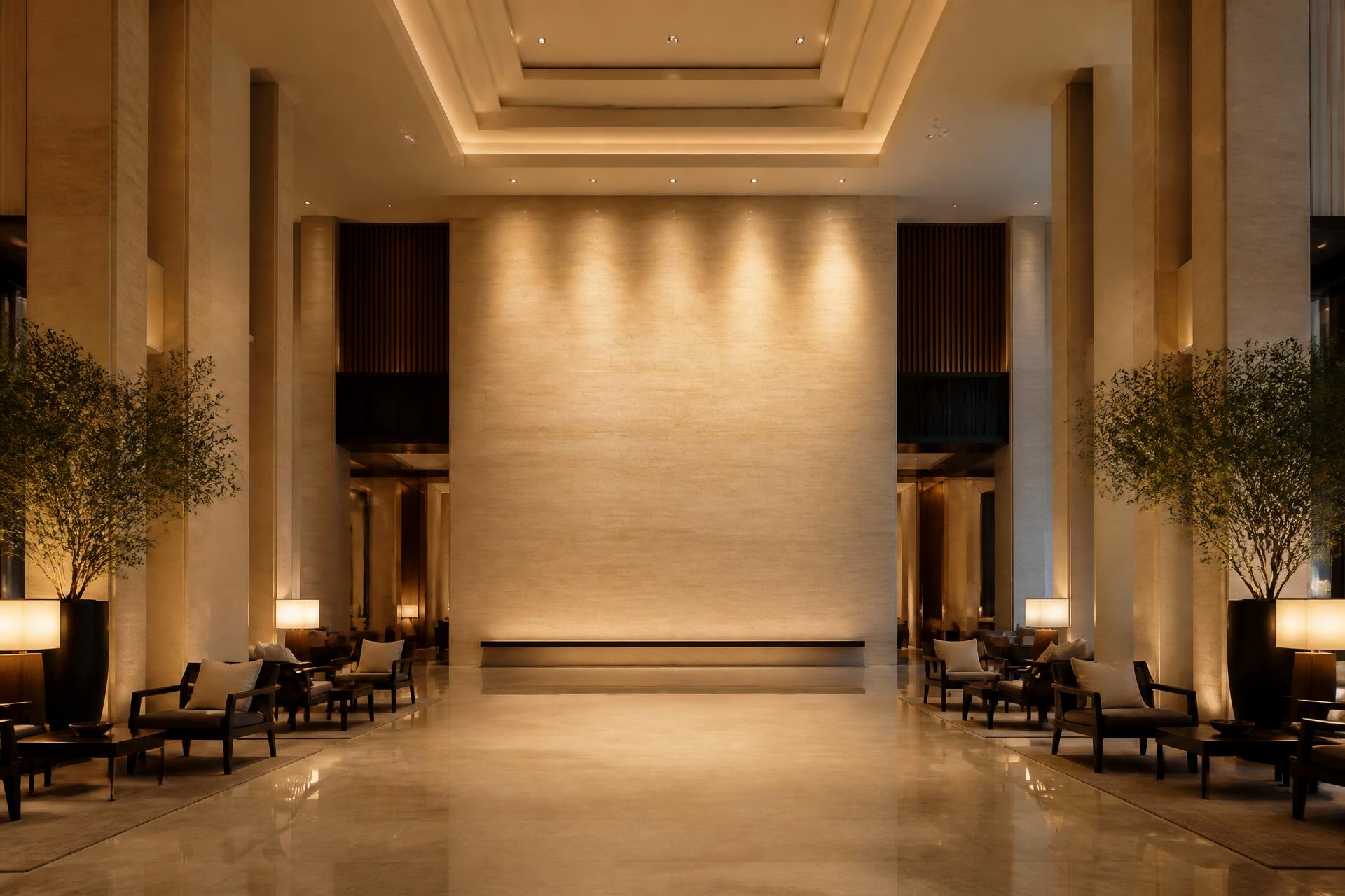 Five-Star Hotel Lobby
